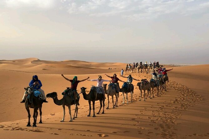 1 night Camel Treking in Merzouga Desert Luxury Camp - Leaving Merzouga at 4 p.m. for the Erg Chebbi dunes