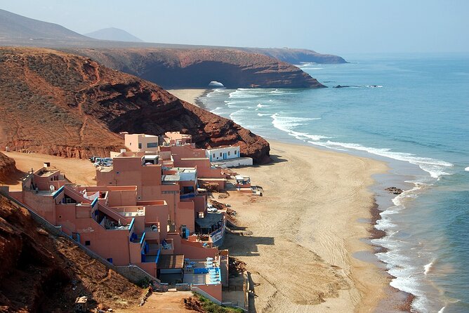 1 night in desert from Agadir - El Borj marks the rough road to camp