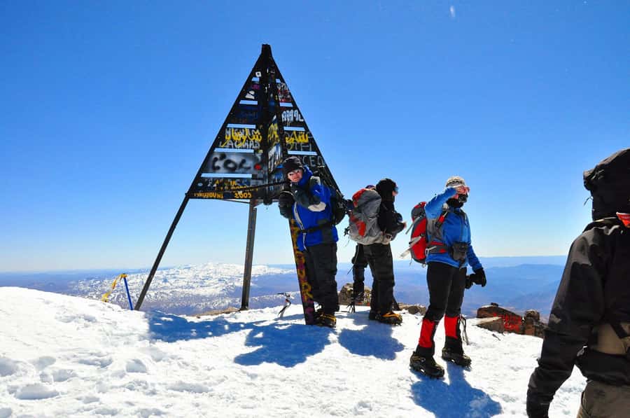 2 Days Mount Toubkal ascent trek via Ait Mizane Valley - Picnic lunch near Sidi Chamharouch