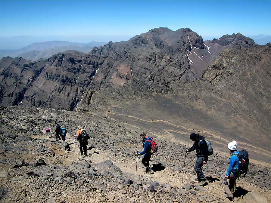 2 Days Mount Toubkal ascent trek via Ait Mizane Valley - Returning to Imlil and Marrakech