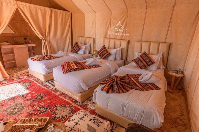 2 days Sahara tour with overnight in luxury desert camp - Arriving in Merzouga and riding your camel