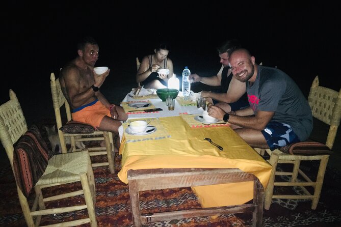 2 Days trip to erg chigaga and spend night at the luxury Camp - Three hours across stones, dunes, fossils, and Lake Iriki