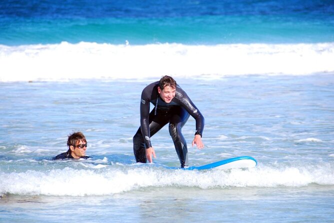 2 hours surf lesson in Agadir - Learning the first stand-up