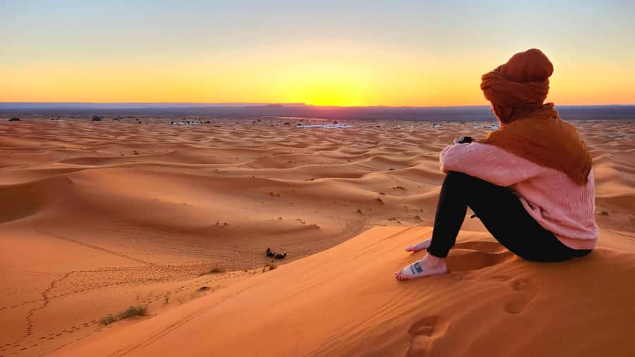 3-Day Desert Adventure: Ouarzazate to Merzouga - The sunset camel ride is the trip’s main event