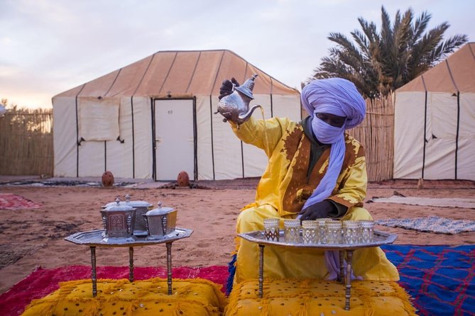 3 Days 2 Nights Desert Trip to Marrakech from Fes - Reaching Erg Chebbi by camel