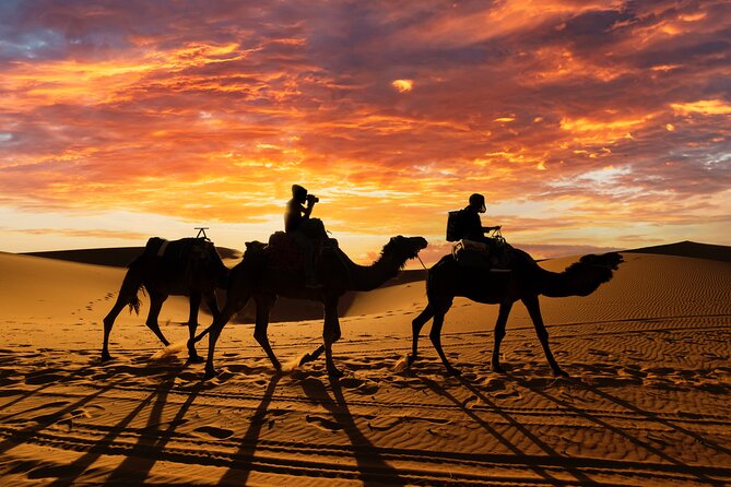 3 Days Desert Tour from Fes to Marrakech via Merzouga - The sunrise choice at Merzouga