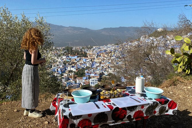 3-Hour Cooking Class overlooking the Blue City - A warm welcome with mint tea and local conversation