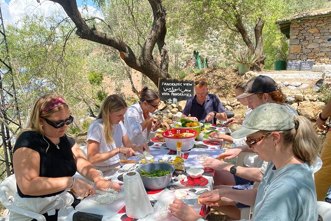 3-Hour Cooking Class overlooking the Blue City - Dinner with the Blue City below