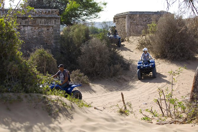 3 Hours Quad Trip in Essaouira discover the Cave and the biggest Dunes - Getting comfortable on the quad
