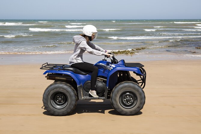 3 Hours Quad Trip in Essaouira discover the Cave and the biggest Dunes - Through eucalyptus and mimosa