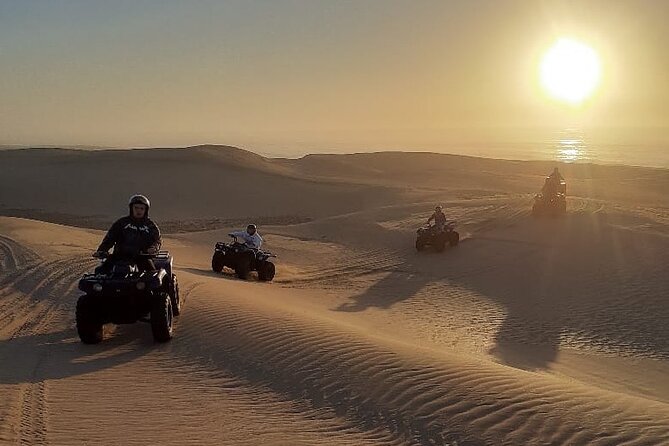 3 Hours Quad Trip in Essaouira discover the Cave and the biggest Dunes - Who will enjoy this most