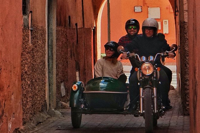 3h Private Sidecar Ride / Secrets of Marrakech - Local stories, tea, and useful conversation