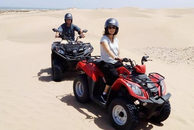 3h quad bike: Thrills in the beach and dunes - The guides and the private-tour advantage