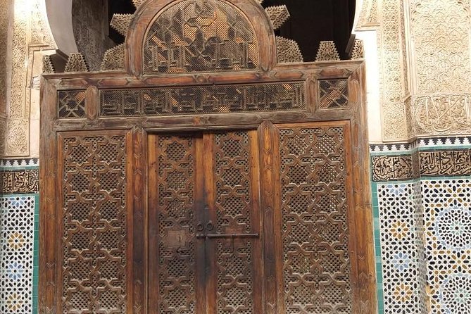 A Unique Experience In Fez With A Guide And A Driver (Full Day) - Wooden arts at the Nejjarine Museum