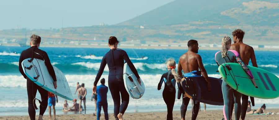Agadir: 2h Surf Lesson with Local Instructors - On the Sand: Learning How to Handle the Board