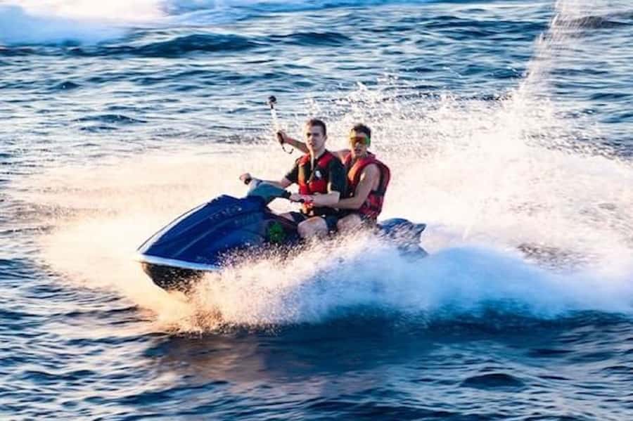 Agadir: 30-Minute Jet Ski Ride with Hotel Pickup & Drop-off - Learning the Sea Doo before opening the throttle