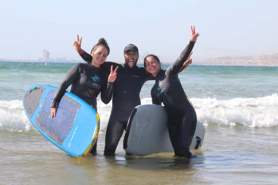 Agadir: Beginner Surf Lesson – Equipment Included - Meeting Othman at Agadir Beach