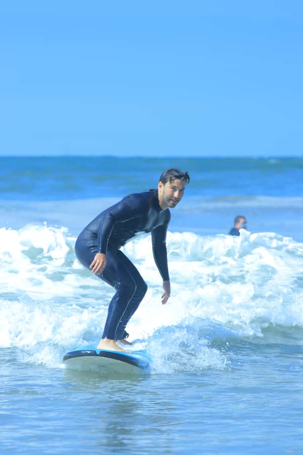 Agadir: Beginner Surf Lesson – Equipment Included - The First 20 Minutes: Safety, Warm-Up, and Board Basics