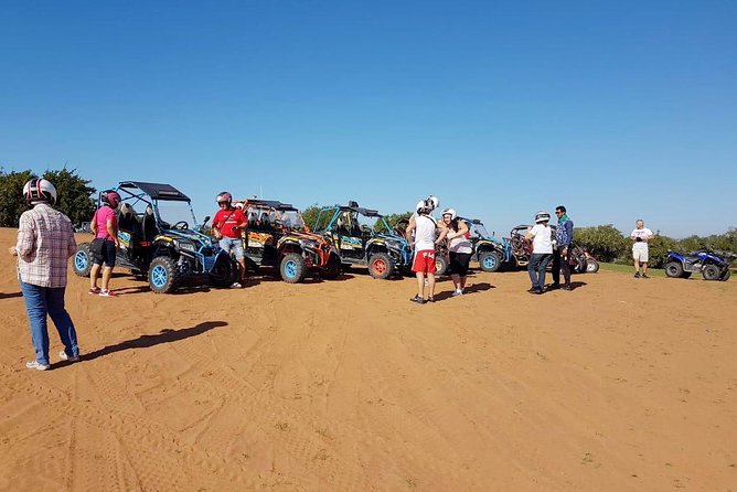 Agadir Buggy safari / off road Experience Half Day | Adventure & Connections ® - Getting Ready: Helmets, Glasses, and Basic Instruction