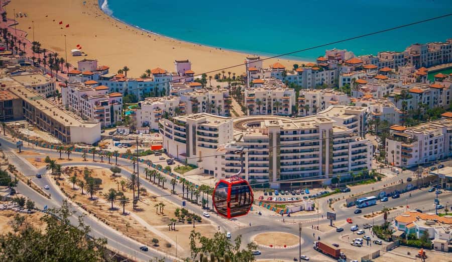 Agadir: Cable Car Ticket and Guided City Tour - Walking around Kasbah Oufella