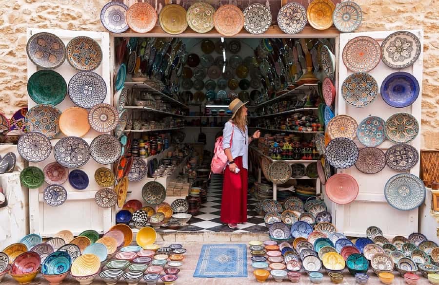Agadir City Tour & Crocodile Park Adventure & Entry Ticket - Oufella Kasbah and the view across Agadir