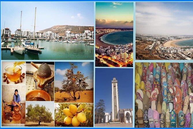 Agadir city tour from riu palace tikida taghazout - The Kasbah of Agadir Oufella and the city below