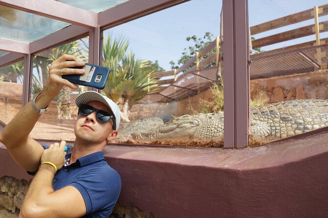Agadir Crocodile Park Adventure - Anacondas and the jungle-style garden