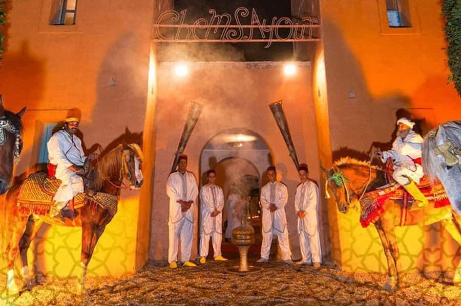 Agadir Fantazia Berber Night Show with Dinner - A Moroccan Dinner With Harira, Tagine, and Couscous