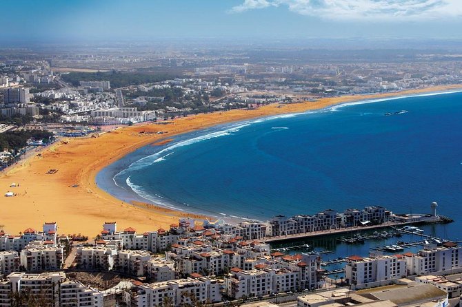 Agadir guided city tour half-day trip - A quiet pause at Jardin de Olhao