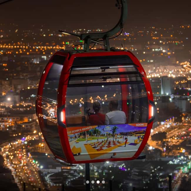 Agadir: Night Cable Car Round-Trip Ticket - What $27 buys you