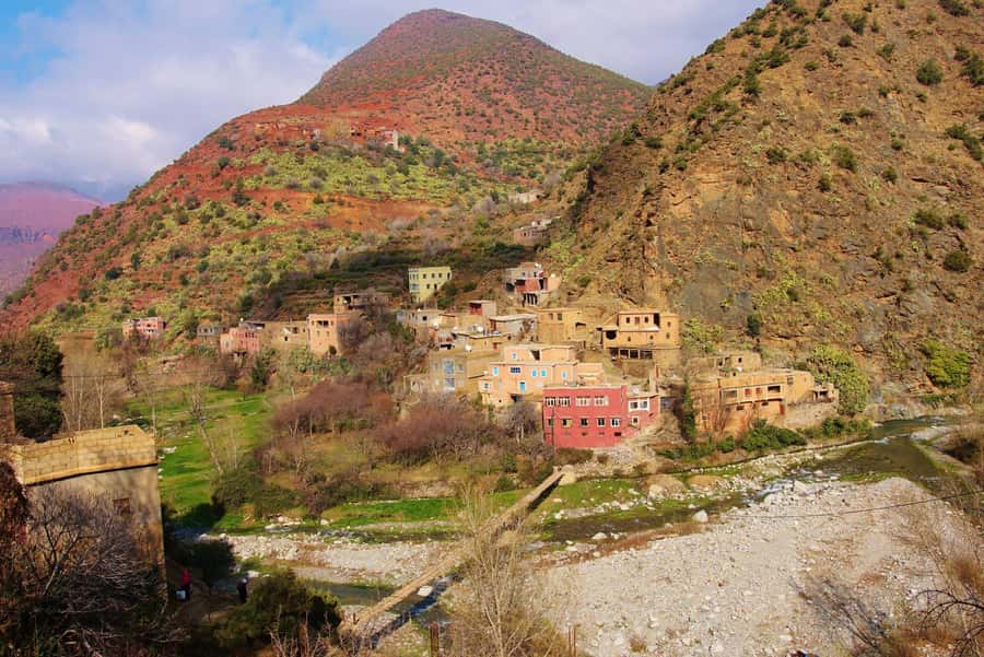 Agadir or Taghazout: Paradise Valley & Atlas Mountains Trip - The walk into Paradise Valley