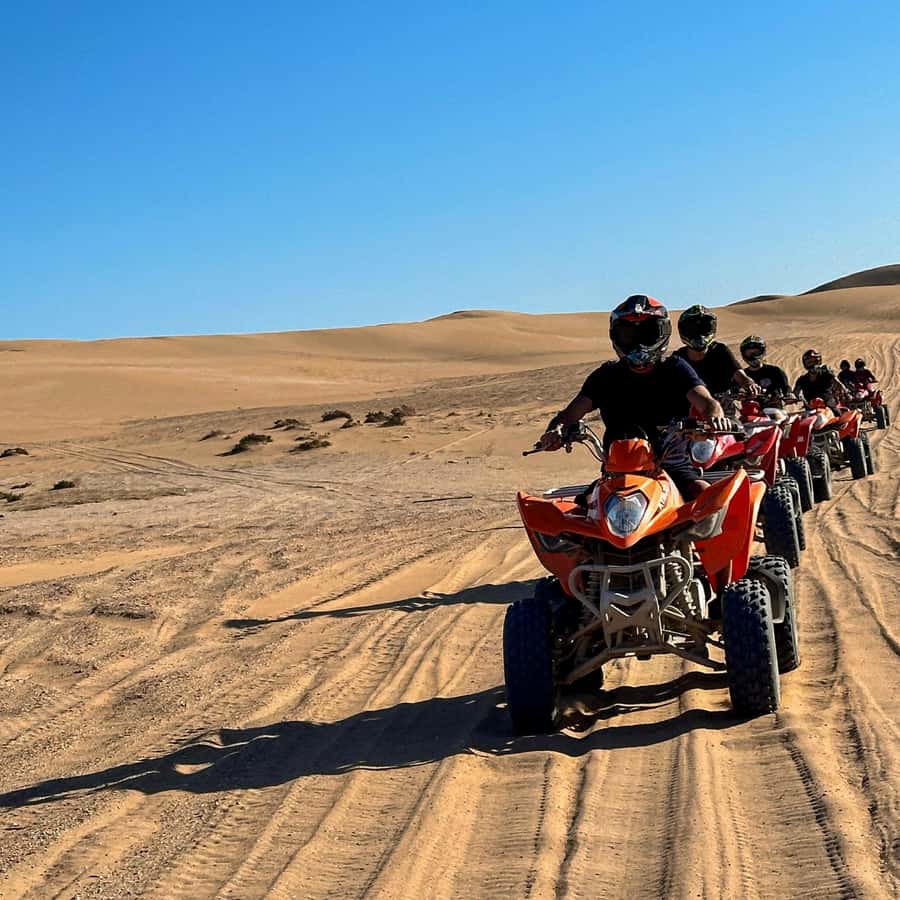 Agadir: Quad Biking Ride Desert Adventure - Safety checks and practice laps for first-time riders