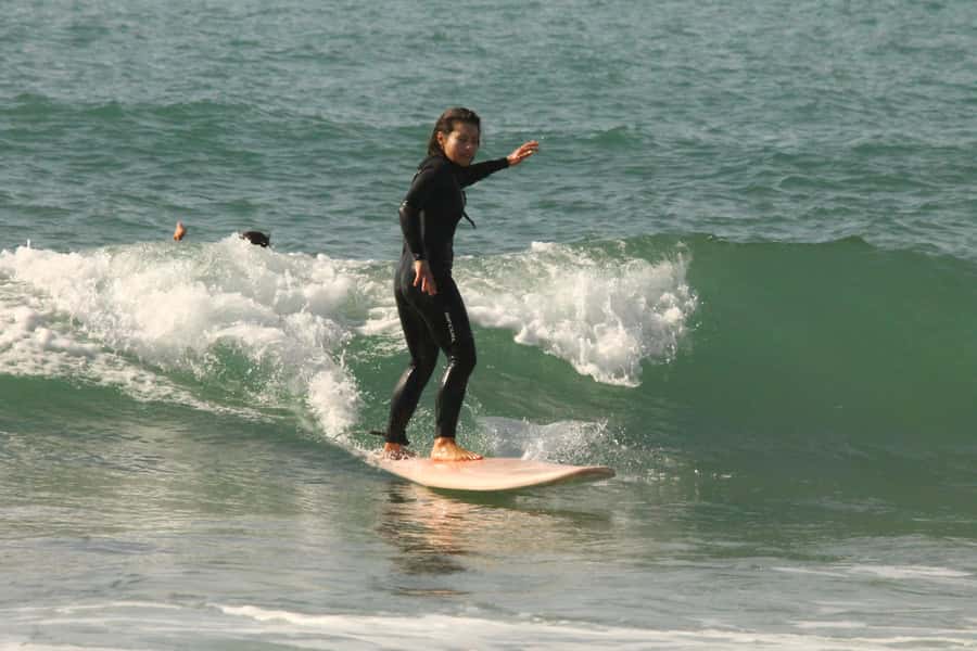 Agadir: Taghazout Beach Surf Lesson with Lunch and Transfer - The 9:15 a.m. pickup keeps the morning simple