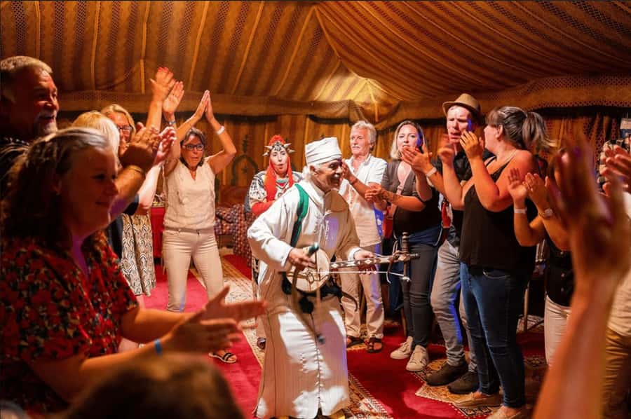 Agadir / Taghazout : Chems Ayour Fantasia Show & Dinner - Entering the Amazigh-Style Palace
