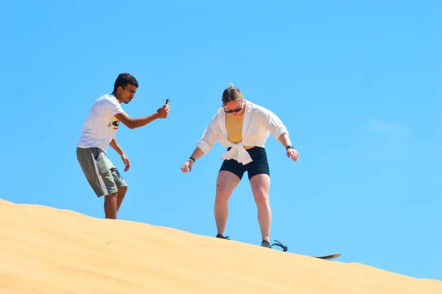 Agadir/Taghazout : Paradise Valley & Sandboarding with Lunch - The coastal road, Banana Village, and argan oil