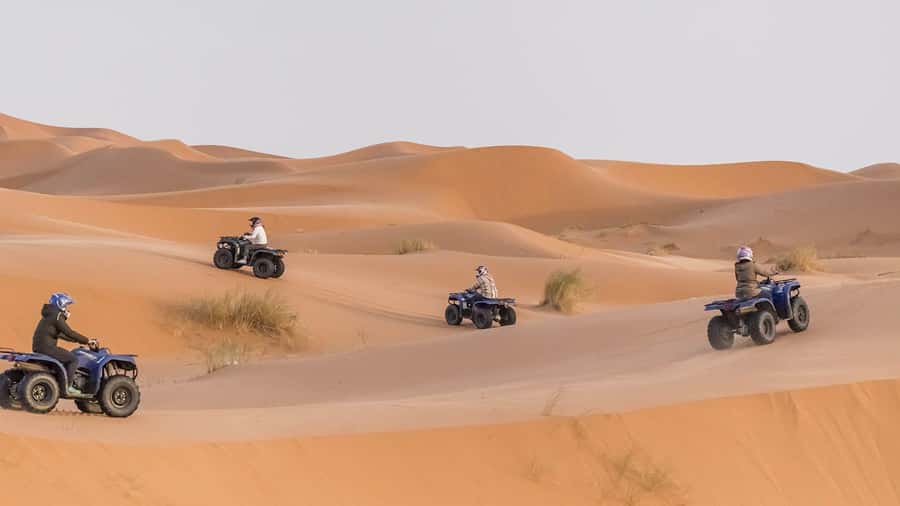 Agadir/Taghazout: Quad Bike and Sandboarding Tour - Sandboarding on the dunes
