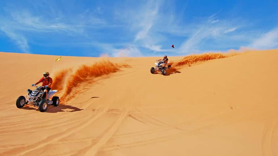 Agadir/Taghazout : Quad Bike Safari Desert - Learning the quad before the dunes