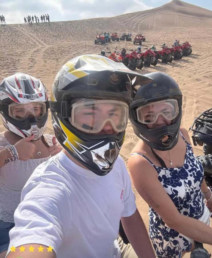 Agadir/ Taghazout: Safari Quad Bike on the Beach & Desert - Camel riding and sandboarding add variety