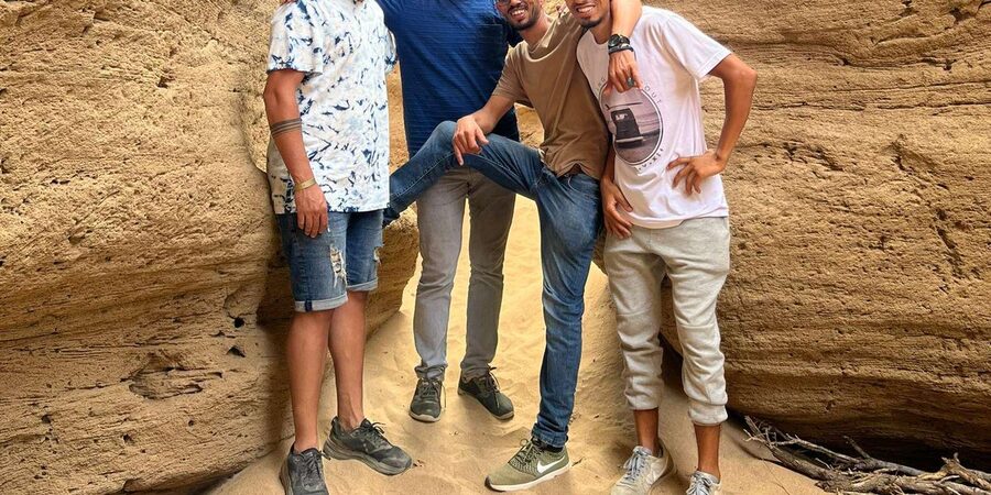 Agadir/Taghazout : Sandboarding & Sunset Camel Ride with BBQ - A camel ride timed for the Atlantic sunset