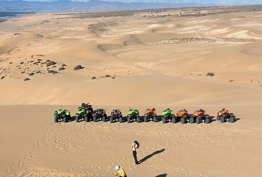Agadir to Tifnit Desert: Quad Biking Tour with Sandboarding - Sandboarding adds 40 minutes of simple fun