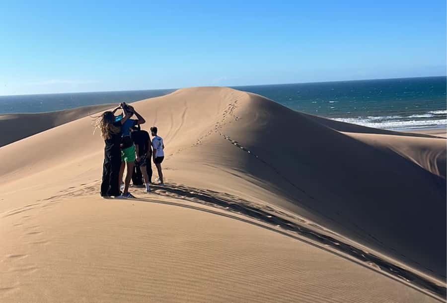 Agadir to Tifnit Desert: Quad Biking Tour with Sandboarding - Moroccan tea after the engine noise