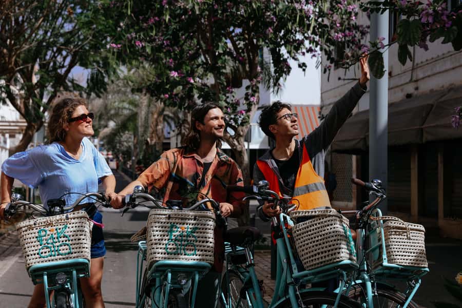 Agadir: Unleash Your Adventure with Electric Bicycles! - A synagogue, Saint Anne Church, and shared city life