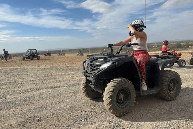 Agafay Desert: Camel Ride and Quad bike with Dinner Show - Dinner under a Berber tent