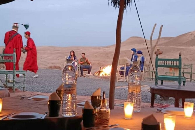 Agafay Desert: Camel Ride and Quad bike with Dinner Show - The camel ride and its gentle rhythm