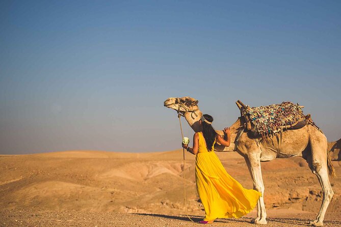 Agafay Desert Package, Quad Bike, Camel Ride and Dinner Show - Sunset gives the quad ride its best moment