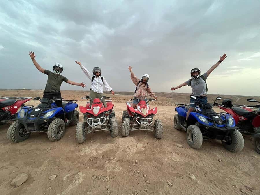 Agafay Desert: Quad Bike Experience with Lunch - Leaving Marrakesh for the Agafay desert
