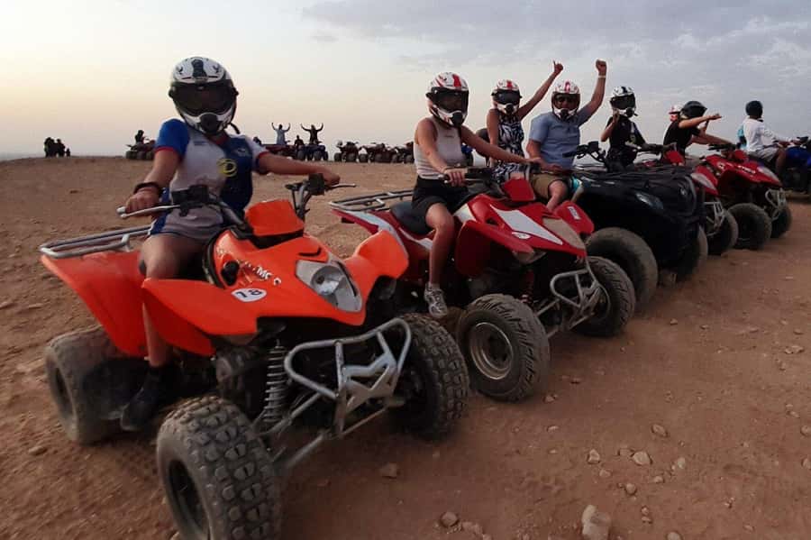 Agafay Desert: Quad Bike Experience with Lunch - Riding across Agafay’s pale, rocky dunes
