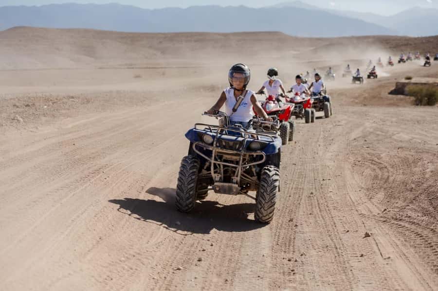 Agafay Desert: Quad, Camel Ride & Luxury Lunch with Pool - Key points at a glance