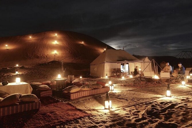 Agafay Desert Sunset, Camel Ride and Dinner from Marrakech - The short camel ride at sunset