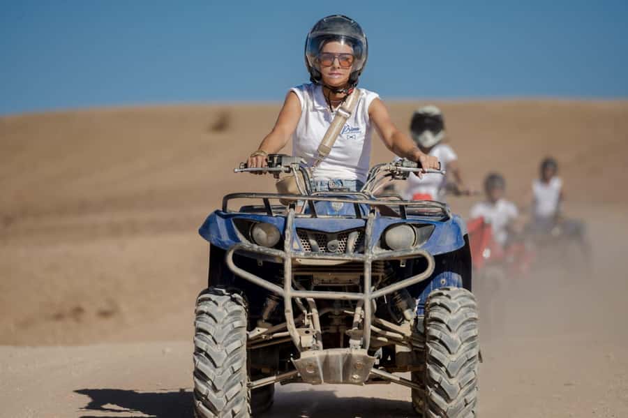 Agafay Desert Tour: Quad, Camel, Lunch & Pool Access - A quieter hour with the camels
